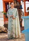 Mehrma Luxury Schiffli Lawn and cotton net dupatta from ELAF's 'HAI KUCH' Festive Lawn 2024 Collection.